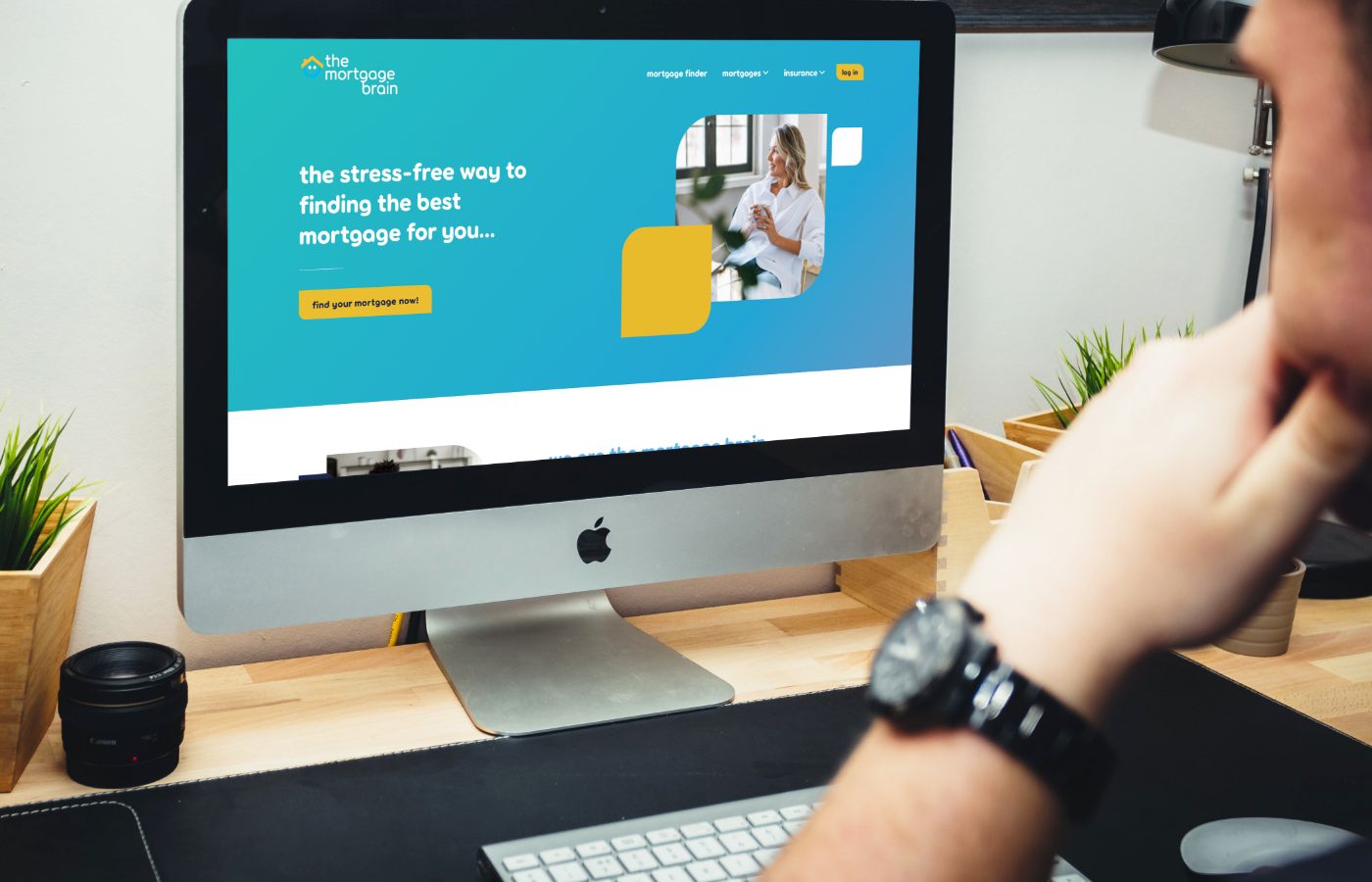 Mortgage Brain website